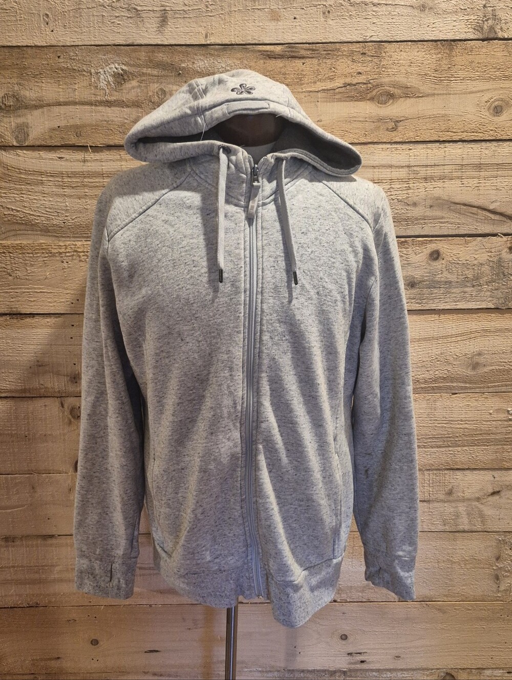 5/$30 Or 10/$50. Women's Lightweight Full-Zip Hoodie Sweatshirt - Gray